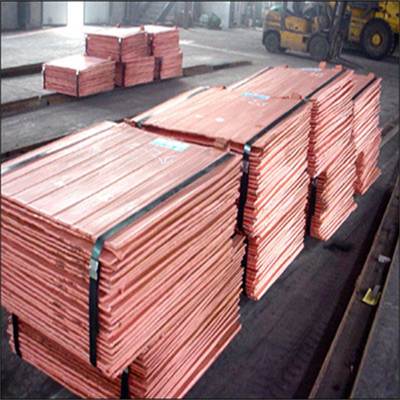 کیفیت  C12200 C22000 Copper Cathode Sheets 1.5mm 2mm Thickness Customized Size کارخانه