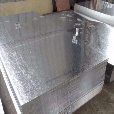 ورق تخت گالوانیزه 3 میلی‌متری گیگابایت DX51D Z80 صفحه تخت گالوانیزه