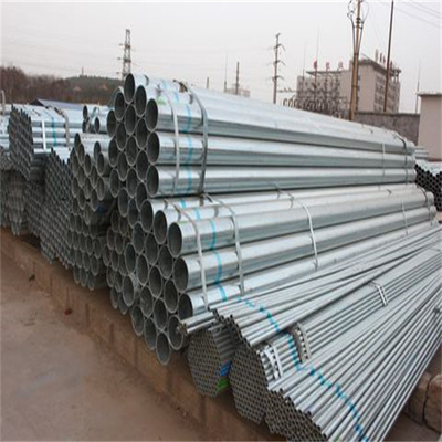 ASTM DX52D لوله فولادی گالوانیزه Z100 Sch10 3.05 میلی متر سطح تخت روشن