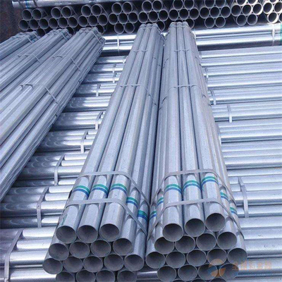 لوله های فولادی گالوانیزه DC52D Z80 108 میلی متری OD 3 میلی متری با روکش رویی رنگ برش دار