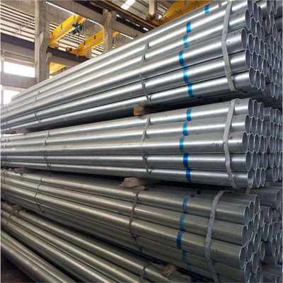 لوله های فولادی گالوانیزه DC52D Z80 108 میلی متری OD 3 میلی متری با روکش رویی رنگ برش دار