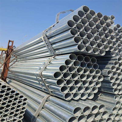 لوله های فولادی گالوانیزه داغ 89 میلی متری DIN MS DX51D Z100 Gi لوله های فولادی