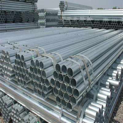 ASTM EN10142 لوله گالوانیزه 60 میلی متری DC51D Z80 لوله های فولادی Gi به ضخامت 3 میلی متر