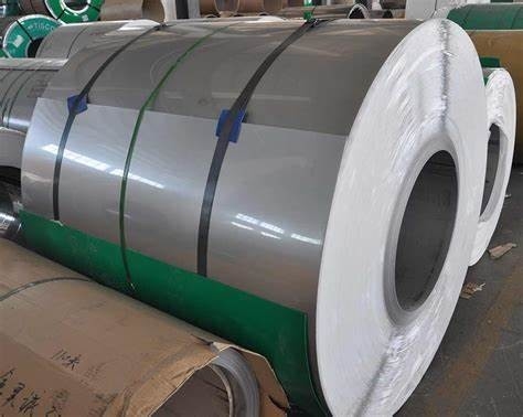 سیم پیچ فولادی ضد زنگ نورد گرم DIN 410 با عرض 1000 میلی متر ASTM 4 میلی متر سیم پیچ ورق SS BA