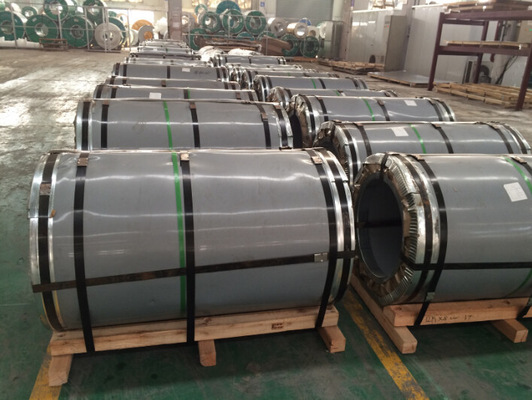 سیم پیچ فولادی ضد زنگ نورد گرم DIN 410 با عرض 1000 میلی متر ASTM 4 میلی متر سیم پیچ ورق SS BA