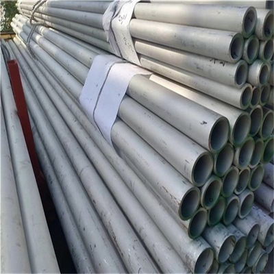 لوله های فولادی ضد زنگ HL EN 57mm OD 304 لوله فولادی 8 میلی متری ضخیم دارویی