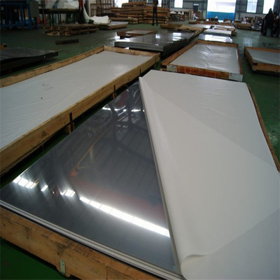 نقره سفید 1000*2000mm SS 304 ورق استاندارد سطح 4mm صفحه فولاد ضد زنگ