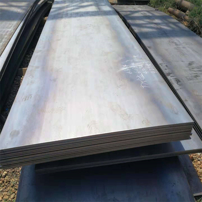 ورق فولاد کربنی ASME Q345B 1250 × 2500 میلی متر MS Blcak Color Construction 40mm