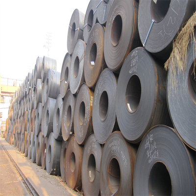 سیم پیچ فلزی ورق کربنی 0.7 میلی متری Q345b ISO9001 کویل ورق ASTM A53 MS