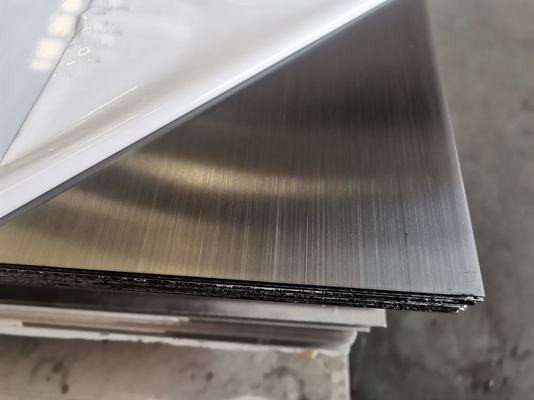 1D خط موی مبلمان 5mm صفحه استیل ضد زنگ 1250*2500mm ورق استیل ضد زنگ