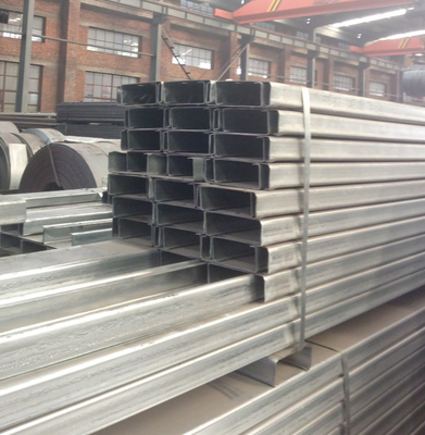 ASTM نورد سرد JIS فولاد ضد زنگ مقاطع سازه 80x45x6 فولاد U Beam