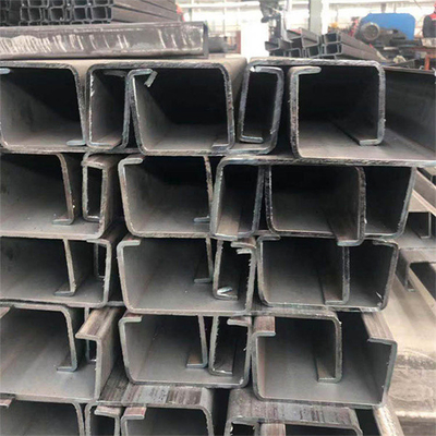 تیر فولادی 50*37 میلی‌متری Q235B U تیر فولادی کربنی AISI Q355B برای ساخت و ساز