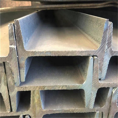 Q345 68*4.5mm مقاطع فولاد کربنی DIN Carbon Steel I Beam of Construction