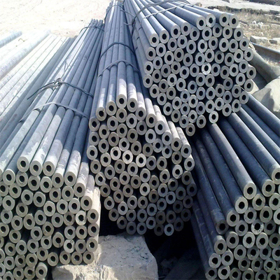 لوله فولادی مشکی بدون درز روشن Q345B SUS لوله AISI ضخیم 57 میلی متر OD 9 میلی متر