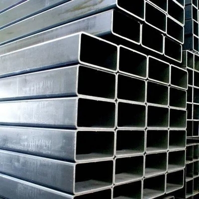 لوله های مربعی لوله های فولادی ضد زنگ 8K BA 304 3mm 75 * 75mm ASTM AISI استاندارد
