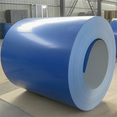 سیم پیچ فولادی گالوانیزه پیش رنگ شده PPGI SGCC 1500 عرض 0.8 میلی متر ضخامت استاندارد ASME