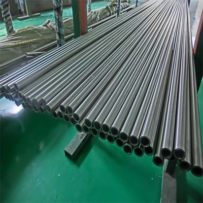 لوله های بدون درز گرد ASTM 201 2B فولاد ضد زنگ 26.7 میلی متر OD نورد سرد 3000 میلی متر