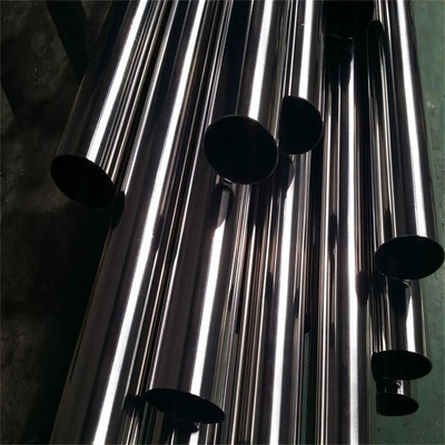 لوله بدون درز فولاد ضد زنگ 201 AISI 60.3mm OD 3.91mm WT طول 6 متر نورد سرد