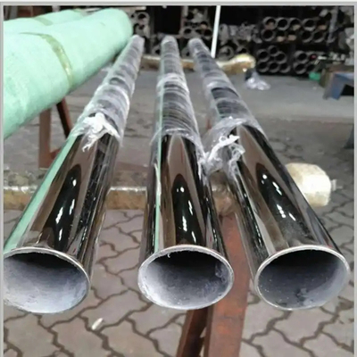 لوله های تزئینی فولاد ضد زنگ جلا داده شده 304 سطح آینه گرد 3/1/2 اینچ OD 6 میلی متری 8K