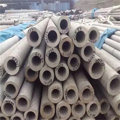 304 لوله های بدون درز فولادی ضد زنگ لوله های SS 73 میلی متر OD 6 میلی متر ضخامت ساختار