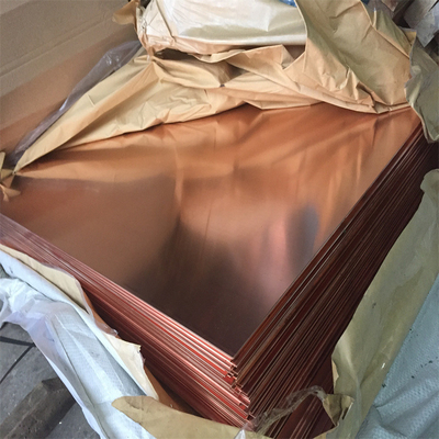 T1 T2 0.3mm 0.4mm ضخامت صفحه مس 1220mm عرض طول سفارشی
