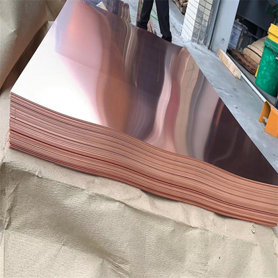 Tu1 Tu2 ورق صفحه مس 0.5mm 0.6mm ضخامت 10-1220mm عرض استام استاندارد