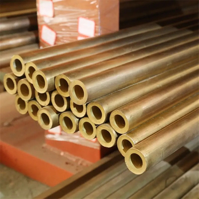 H62 Astm B111 / B111m لوله آب مس 2.5mm ضخامت 26mm Od اندازه سفارشی