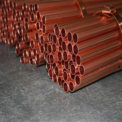 لوله مس T2 بدون درز 26mm OD طول سفارشی 4mm ضخامت
