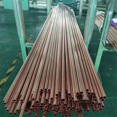 T1 لوله مس بی درهم استم استاندارد 21mm قطر 3mm ضخامت