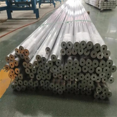 6063 درجه آلومینیوم لوله لوله 38mm Od 4mm ضخامت Gb ASTM استاندارد