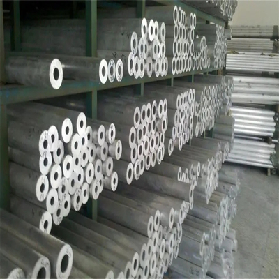 6063 درجه آلومینیوم لوله لوله 38mm Od 4mm ضخامت Gb ASTM استاندارد