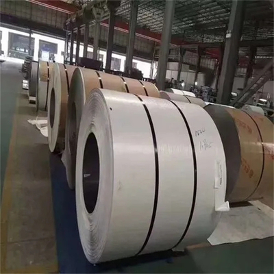 430 چین سیم پیچ فولاد ضد زنگ نوار سفارشی عرض 2mm 3mm ضخامت سیم پیچ SS سرد