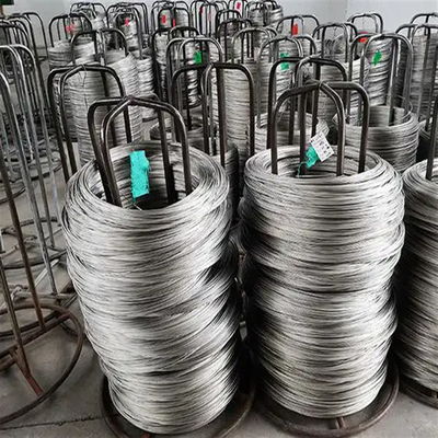 طناب Inox سیم سیم فولاد ضد زنگ 316 / 316L درجه قطر سفارشی ASTM GB بسته رولی استاندارد