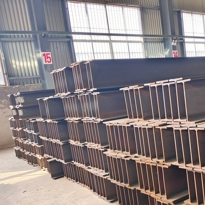 ASTM A36 QB Q235B فولاد کربن 316 فولاد نرم H بیم 125x60x6x8