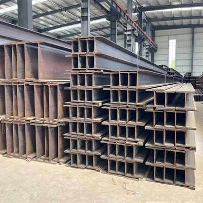 ASTM A36 QB Q235B فولاد کربن 316 فولاد نرم H بیم 125x60x6x8