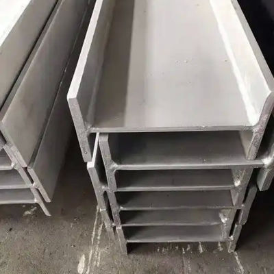 304 فولاد ضد زنگ فولاد ساختاری H Beam سرد 100 * 50 * 5 * 7mm برای اتاق تولید صنعتی