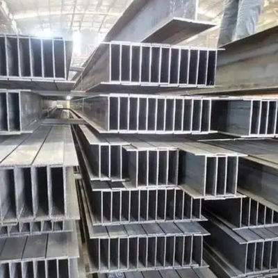 304L فولاد ضد زنگ فولاد ساختاری H Beam 2B سطح 125 * 60 * 6 * 8mm برای ساخت و ساز
