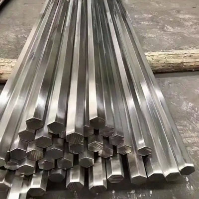 میله گرد مربع مسطح هکساگون ساختارهای فولاد ضد زنگ ASTM روشن 2B سطح
