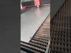 صفحه ای از فولاد ضد زنگ حک شده